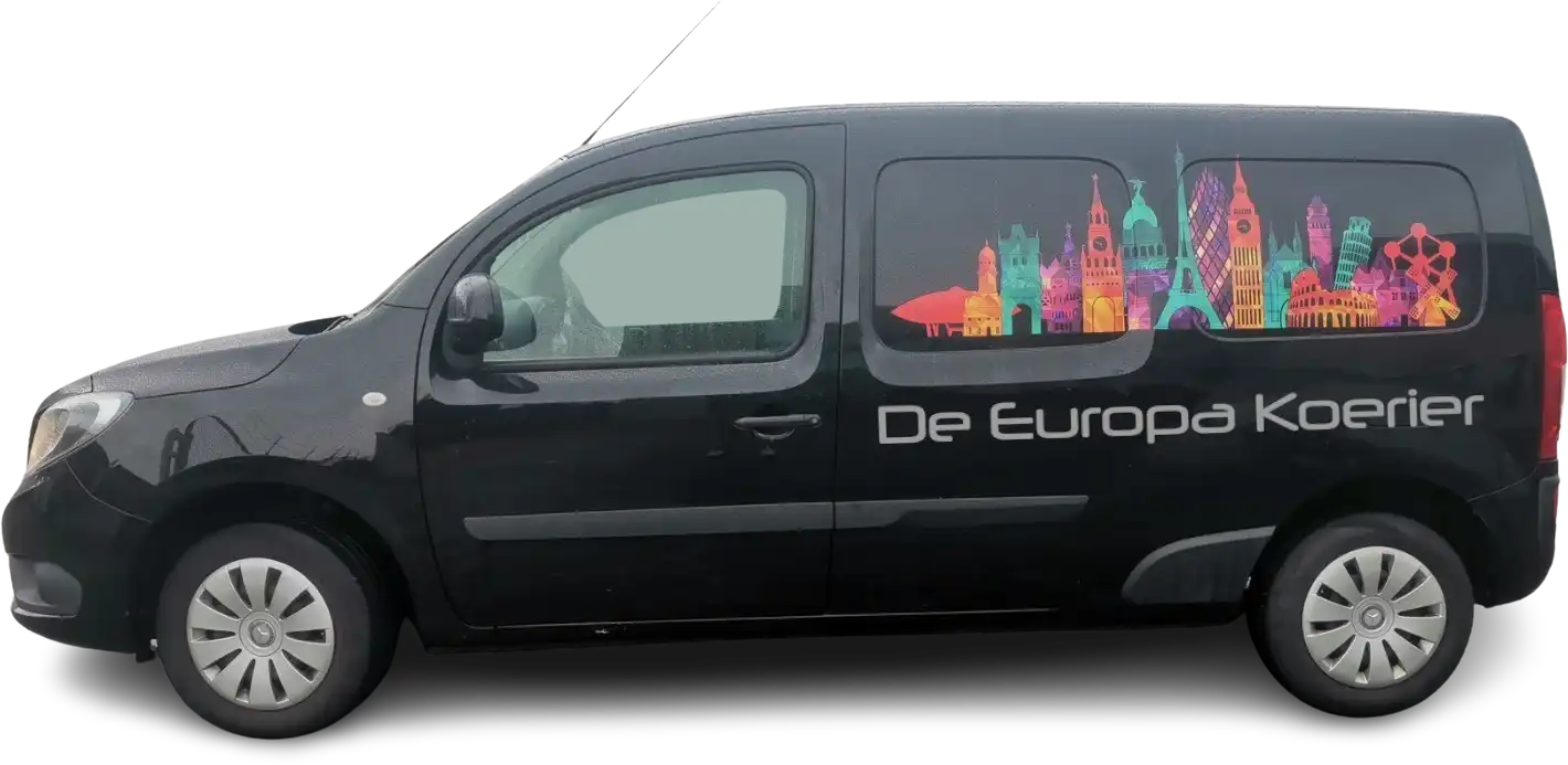 Bestelwagen - Spoedkoerier Zoetermeer naar  Oostenrijk
